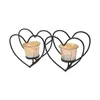 Bandlers Holder Coart Holder Candlestick Decorat Decoration décoration de groupe de mariage décoratif décoration