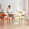 Makeup Green Office Dining Chaises Lounge moderne Chaise minimaliste Mobile Sillas de comédor Meubles d'appartements WXH29XP