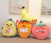 Plush toy Creative snack pillow a bag of snacks strawberry avocado doll banana carrot Children039s gift2515033