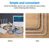 20/60pcs Black White Transparent Self-adhesive Desktop Cable Organizer Clamp Clip Desk Cable Management Frame Wire Storage