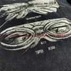 Herren-T-Shirts gewaschen Saint Michael T Shirt Männer Frauen Album Performance Limit Vintage TEP T-Shirt J240409