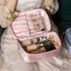 Świąteczny prezent torebki Organizator Makeupa kosmetyczna torba do przechowywania dziewczęca klasyczne europejskie luksusowe akcesoria