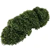 Fiori decorativi xD-2 PCS da 11 pollici Plance Artificiale Pale topiaria Fux Boxwood Balls per arredamento per matrimoni da giardino balcone nel cortile