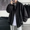 Men's Clothing Spring Autumn New Oversize Jacket Design Sense Streamers Loose Casual Male Coat All-match Long-sleeved Top Jacket