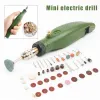 Accessoires de forage 20pcs HB-004 Mini Electric Drill 208 mm Machine de forage graveur Power Toos puissant pour les bobines de sculpture bricolage