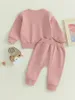 Kleidung Sets Mubineo geborener Baby Girl Boy Winter Kapuze -Strampler Jumpsuit warmes Fleece -Outfit mit Ohren