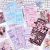 3PCS Kawaii Korean Deco Sticker Pack - Cute Cat Ear Stickers for Kpop Toploader Decoration, Scrapbook, Journal, & DIY Crafts