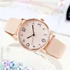 Montre-bracelets Popular Women Net avec des étoiles Decoration Wild Wild Wild Fashionable Style Simple Quartz Reloj Mujer Shiping gratuit240409