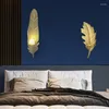 Ljushållare Dekorativa guldljusstake väggmonterade metallblad för kreativ väggdekoration hängande lurv vardagsrum