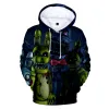 Spring And Autumn Hoodie Fnaf 3D Print Five Nights Sweatshirt For Boy School Men's and Women's Leisure Pullovers Hooded Jacket