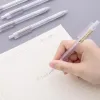 0,5 mm da 0,7 mm in plastica piombo in plastica trasparente matita meccanica automatica a matita nera ricarica colorata disegno di scrittura matita