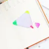 Triangle Highlighter Markers Notebook Marking Pens for Artists Coloring Highlighters Aesthetic Portable Brush