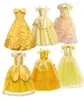 Enfants Costume princesse fille Belle Dress Up Carnival Party Clothes Kids Halloween Birthday Party Robe Robes 3 5 6 8 10 ans 217234994