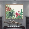 Subshrubby Peony Flower Decorative Painting Poster Ancient Chinese Wall Art Canvas Pictures Imprimés Salle d'étude DÉCOR DE BUREAU HOME