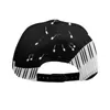 Ball Caps Unisexe Outdoor Sport ScrECREEN Baseball Hat Running Visor Cap Piano Clavier et Notes