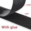 3Meter Hook and Loop Strips with Adhesive Strong Self Adhesive Fastener Double-Side Mounting Tapes for Home and Office 20-50mm