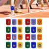 6PCS Sports Fatbands Moisture Nacting Athletic Terry Cloth Kids Wristband for Football Tinnis Basketball Running Gym