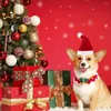 Appareils pour chiens chapeaux de Noël pour chats festifs animaux de compagnie santa adorables costumes chiens chiots confortables