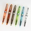 Jinhao 992 Transparent Fountain pen 0.5mm Fine Nib for Daily Writing, 2.6mm Converter F618