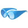 Cyberpunk Sunglasses for Women Sun Protection Futuristic Style Circular Slimming Effect Uv Technology Mens Visors