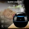 130ml Mini Taşınabilir Ultrasonik Hava Humidifer Aroma Esansiyel Yağ Difüzör USB Mist Maker Hemericiler Home Masa Mistesi Maker