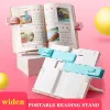 Bokstativ Holder Portable Foldbara Bookends Bookstand Reading Support för studentbarn som skriver konsoltillbehör
