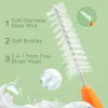 Brosses de poche de dents interdentaires cueillets dentaires dentaire Floss Interdentation Brussage Refillu