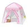 Tents and Shelter Kids Tent Playhouse per il gioco per interni fuori cottage castello giocattolo drop drop sports all'aperto campeggio escursionismo dhb5g