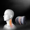 Soporte calmante: masaje de espalda eléctrica del automóvil - cojín de columna cervical de la oficina para alivio de todo el cuerpo multifuncional