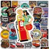 Kinderspeelgoedstickers 50 -st rod sticker Old Car Iti voor doe -het -zelf lage laptop skateboard motorfiets fiets drop levering speelgoed geschenken nieuwigheid gag dhhvs