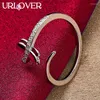 Clusterringe Urlover 925 Sterling Silber Ring für Frau Libelle Zirkon Kristall Lady Party Engagement Hochzeit Mode Schmuck Geschenke