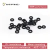 Nitril Gummi O-Ring 50pcs/Los Schwarzer NBR-Versiegelung CS2.65mm ID6.75/7.1/7.6/8/8.75/9/9.5/10mm O-Ring Dichtung Dichtungsring