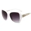 Sonnenbrille Mode Square Women Luxus Marke Big Purple Sun Gläses Weibliche Spiegelschatten Damen Oculos de Sol Feminino