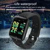 Dameshorloges Silicone Sport Smart Watch Men Women Kids Fitness Watches Bracelet Electronics Smart Clock voor Android iOS Waterdichte smartwatch 240409