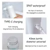 Dispensateur de savon liquide Automatique mousse électrique 220 ml bouteille de pulvérisation moussante pour salle de bain durable durable
