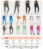 LL Yoga -Anzug plütige Leggings schnell und kostenlos mit hoher Taille nahtloser Mehrfachfarben Pfirsich für das Lauf Cyclin Pants LL861