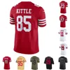 Erkek Kids Christian Brock Patrick Purdy George Jersey Nick Travis McCaffrey Fred Mahomes Kelce Bosa Kittle Warner Black Tüm dikişli ucuz yeni futbol formaları 4xl