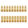 5/10pair 2,0 mm/3,0 mm/3,5 mm/4,0 mm/5 mm/5,5 mm/6 mm/8 mm RC Batterie Gold-gepacktes Bananen-Bananenstopfen männlicher Frauenkugel-Bananenanschluss