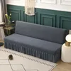 Couvre la chaise en velours élastique canapé-lit Souppe pliant extensible pliant sans accoudoir