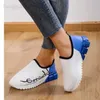 Buty swobodne nowe trampki dla kobiet wygodne mody mody swobodne buty na platformie Female Sport Flats buty wulkanizowane zapatos t240409