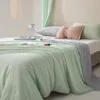 Blankets Solid-color Cooling Ice Silk Quilt Lightweight Comfortable Air-Conditioner For Bedroom Blanket