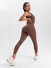 Leggings de leggings pour femmes entraîne la combinaison de saut en combinaison sans couture