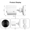 Lens Yi Outdoor 1080p Camera Ip65 Waterproof Night Vision Cctv External Cam Video Record Ai Human Detection Surveillance System