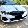 Dla BMW 3 Series G20 M pakiet 2019-2022 320i 330i MP Samochód przednie zderzak Zestaw do ust Kit SPOILER SPOILER