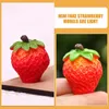 Decoração de festa Mini frutas de frutas artificiais Modelo Modelos de morango em miniatura Decoração Fake PO Prop Desktop