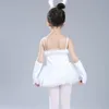 Portez des filles professionnelles blanches Swan Lake Ballet Robes Ballerine Performance Dancewear Kids Tutu Costume Party Party