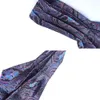 Män färgglada Paisley Floral Polka prickar Silk Cravat Ascot Wedding Party Neck Ties BWTHZ0303240409