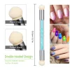 Nail Art Sponge Brush à double extrémité Nail Art Bruss