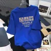 Designer Frauen T-Shirt Kämmte Baumwolle kurzärmeliges Damen-T-Shirt für 2024 Puyuan New Summer Clothing Slimming T-Shirt für Paare vielseitige Top-Kleidung