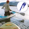 Elastische kajak paddle riem verstelbare veilige haak visserijgereedschap stangpaal opgerolde lanyard snoer stropdas boot touw roeibootaccessoires